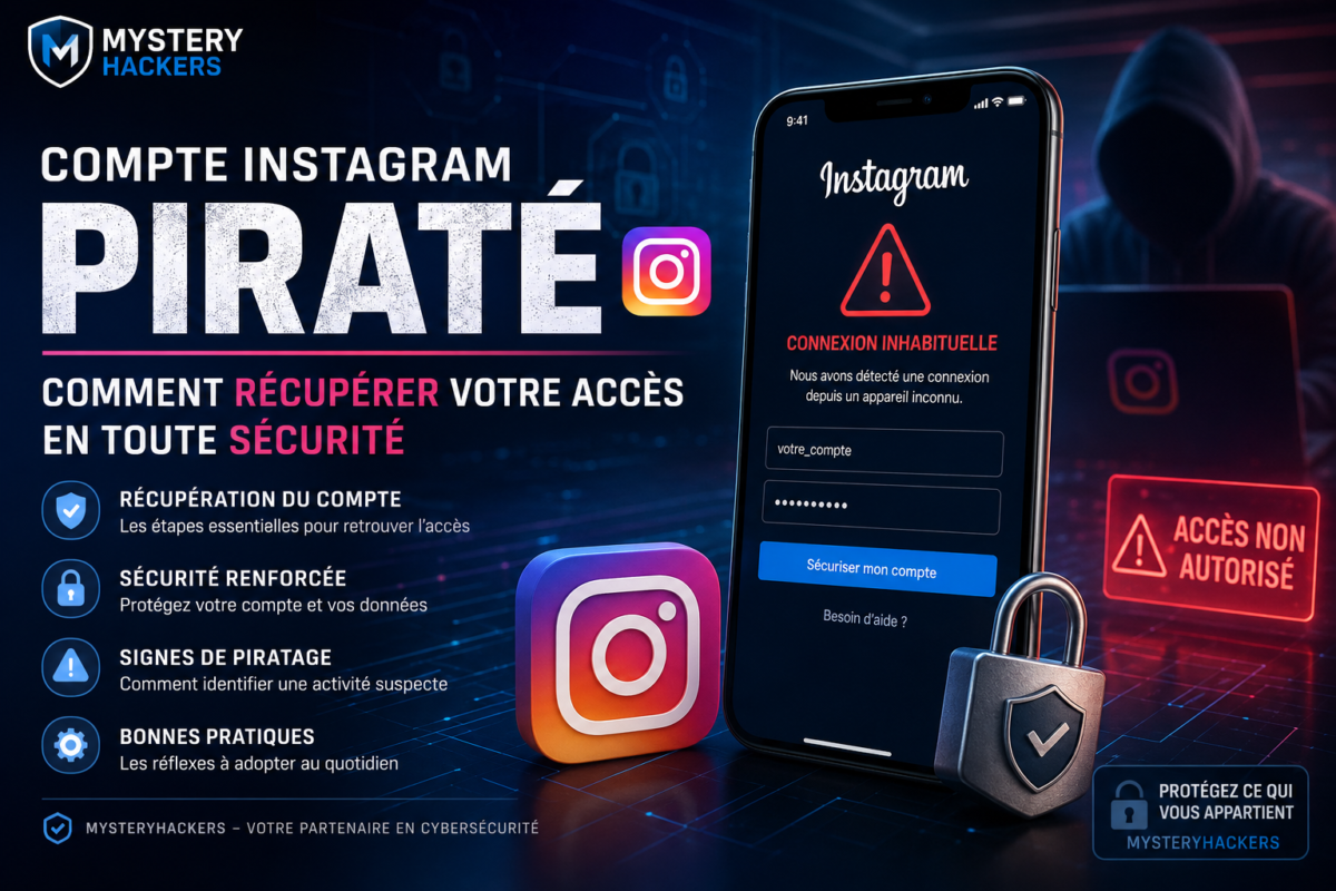 compte Instagram piraté